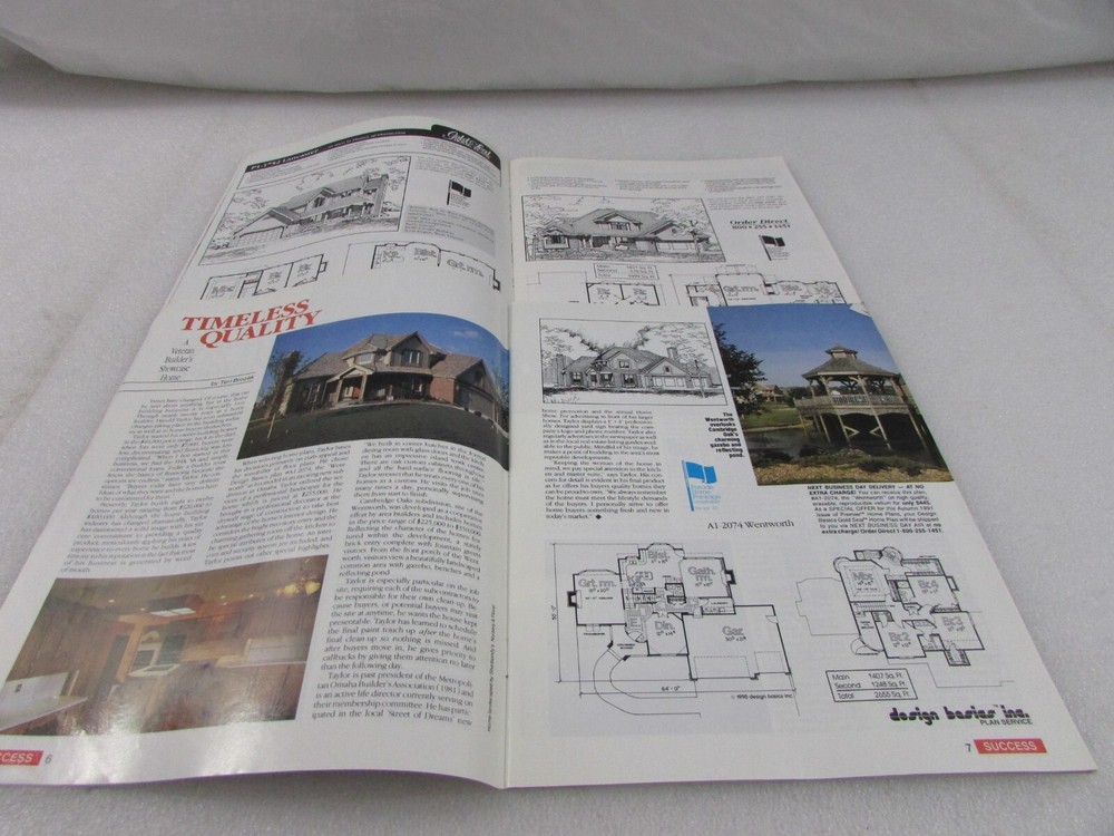 4 Premier Home Plans Catalog: Reference Guide for Today's Home Builder '91 '92