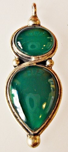 Green Onyx Pendant