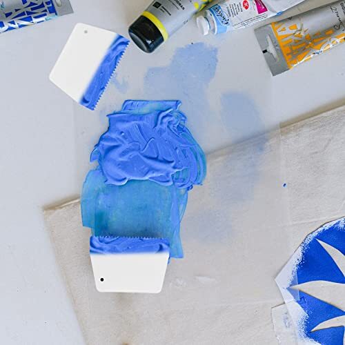 Adhesive Spreader Notched Glue Spreader Adhesive Barrier Spreader Plastic Trowel