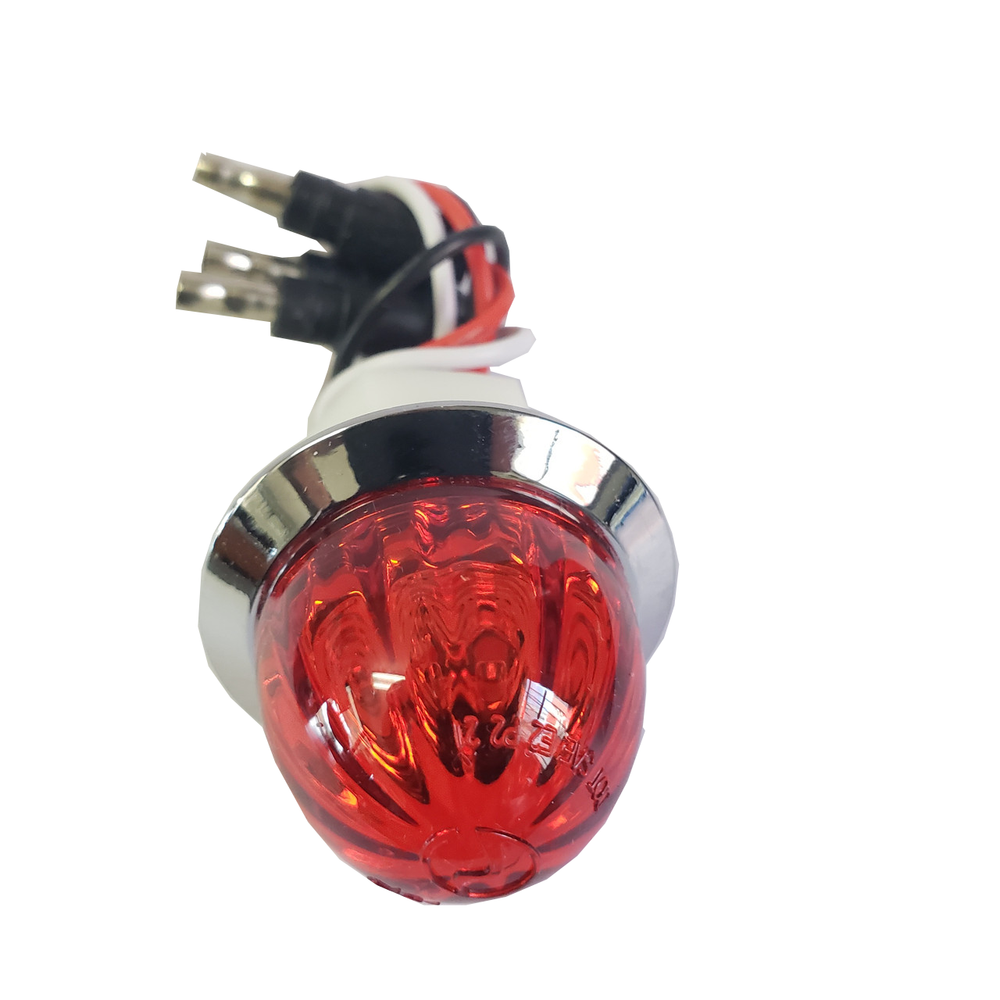 Hero Mini 3/4" Watermelon Clearance Light (Red/Red)