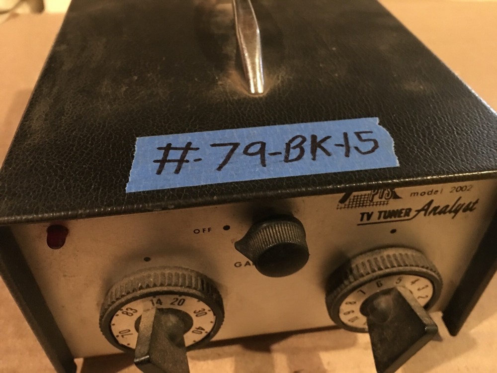 PTS model 2002 TV Tuner Analyst used