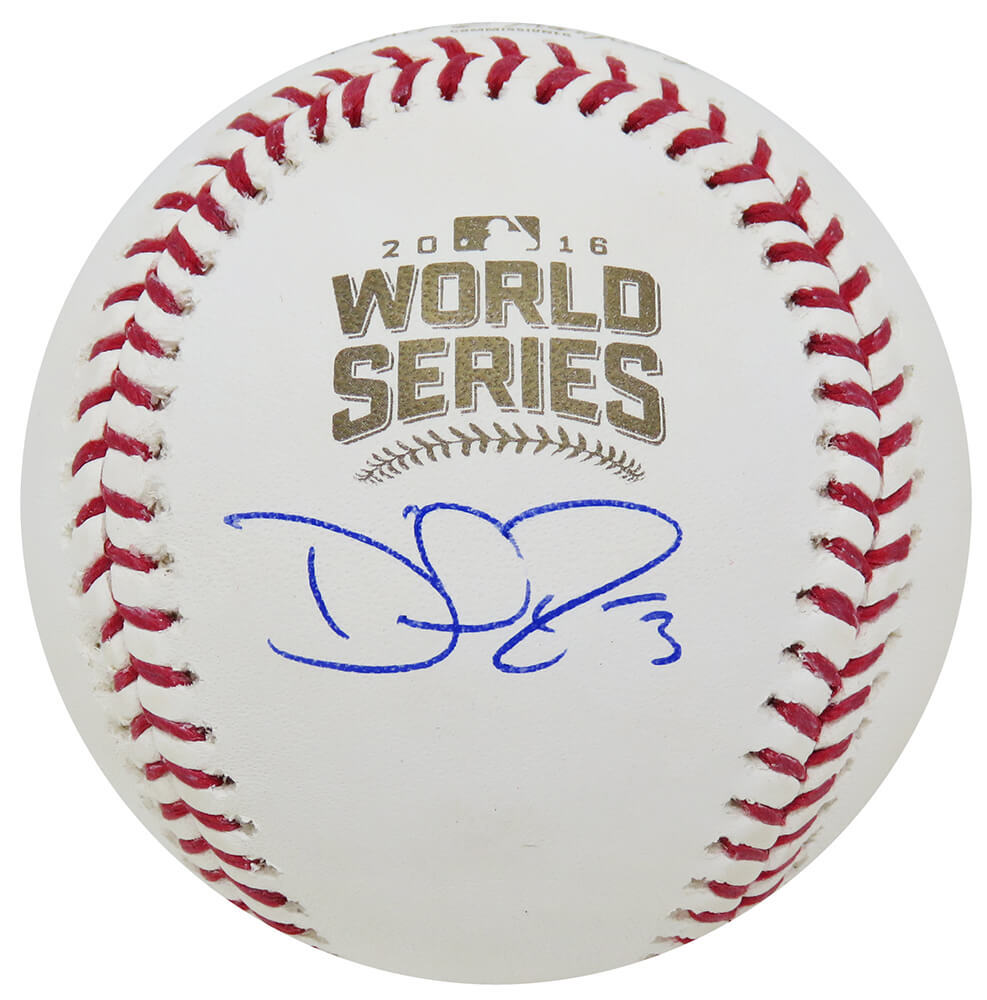 DAVID ROSS Signed Rawlings Official 2016 World Series Baseball - SCHWARTZ