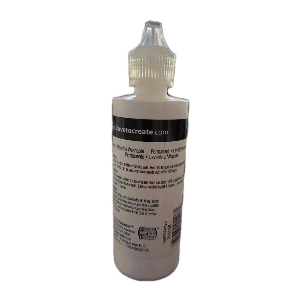 Tulip Dimensional Fabric Paint 4oz Slick - WHITE