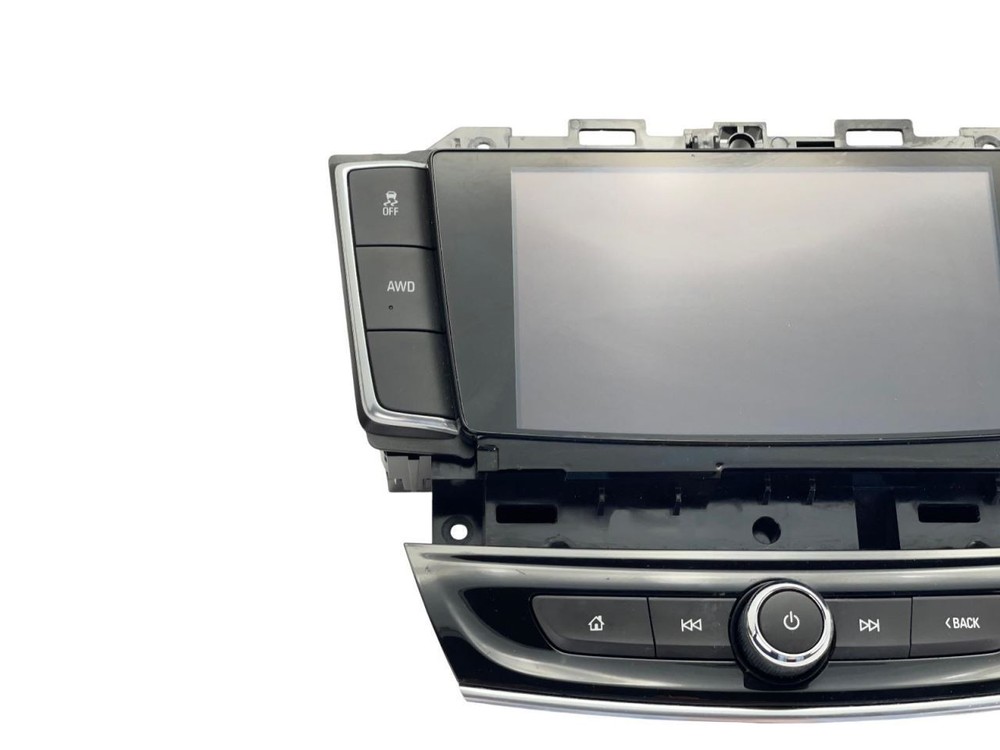 2018-2019 Buick Enclave Main Screen With Control Panel