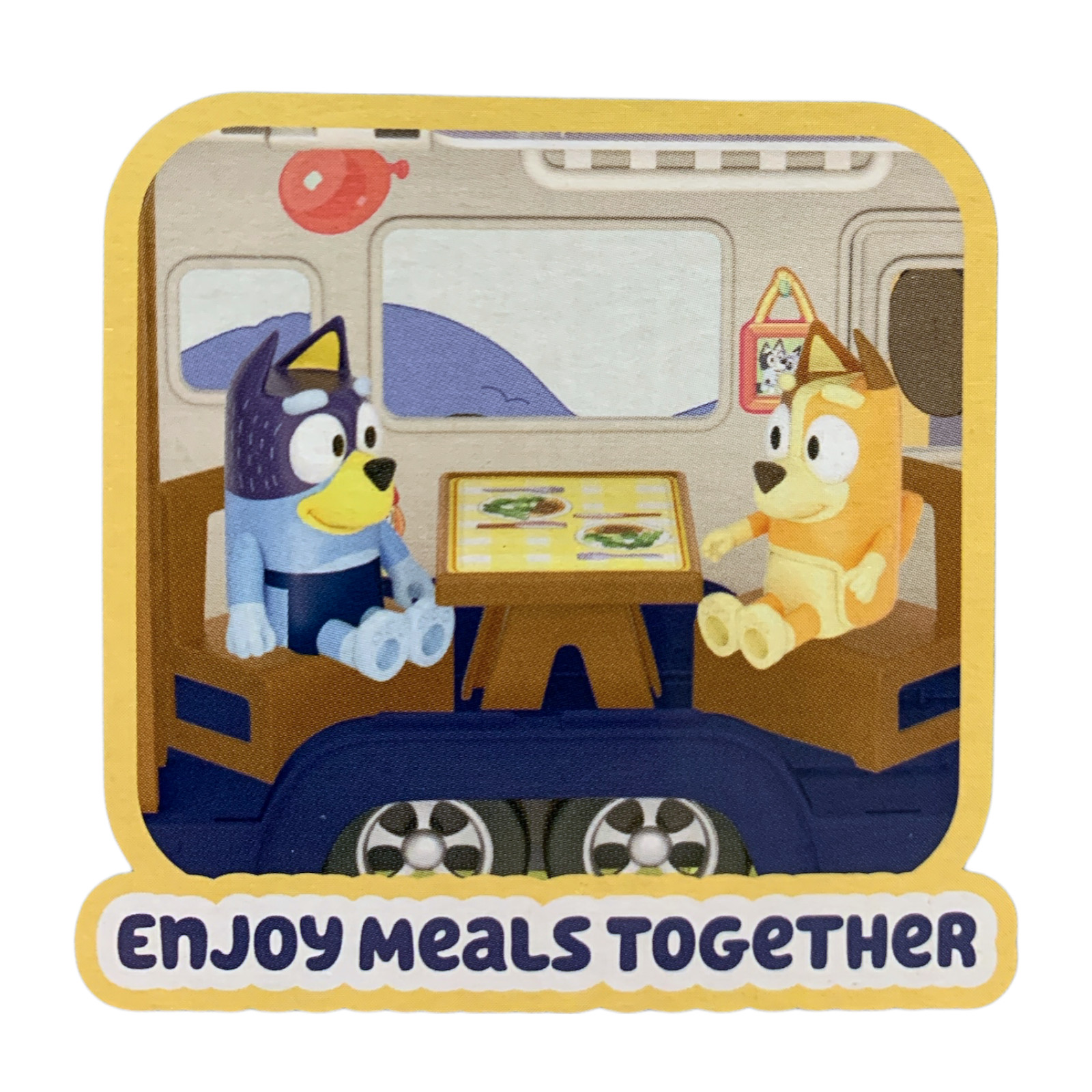 Bluey's Family Camping Cookout 15-Piece Transforming Playset, Ages 3+