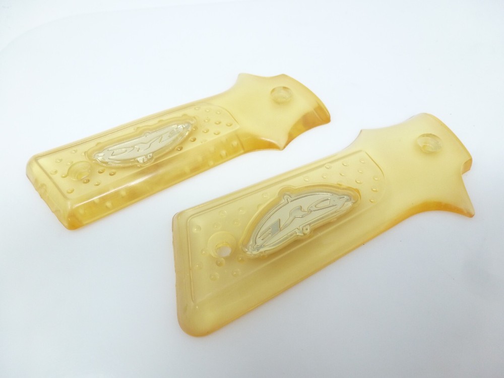 NICE DYE CLEAR GRIP PANELS 45 TRIGGER FRAME AUTOCOCKER BOB LONG SHOCKER ION PB