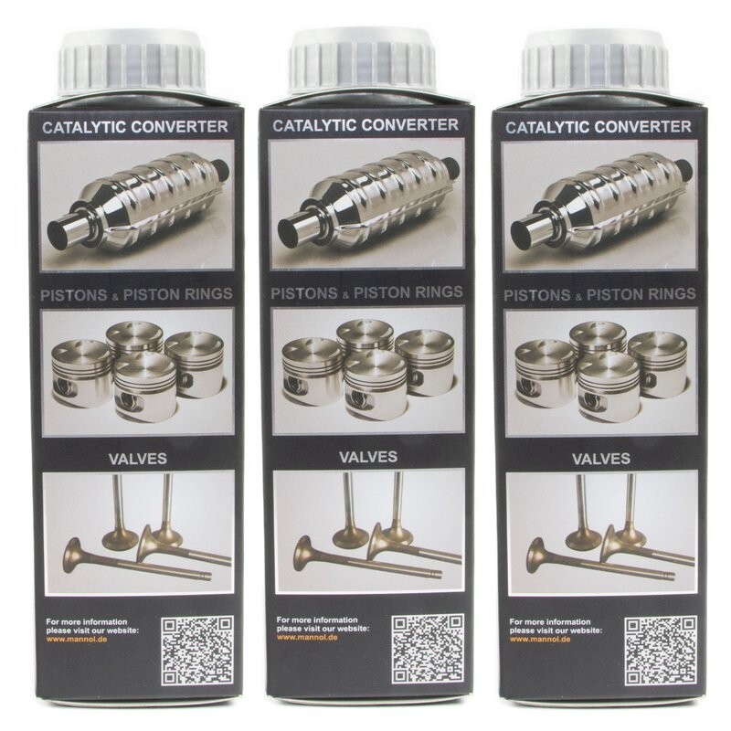 3 x Pack MANNOL 9201 CATALYTIC SYSTEM CLEANER 500 ml