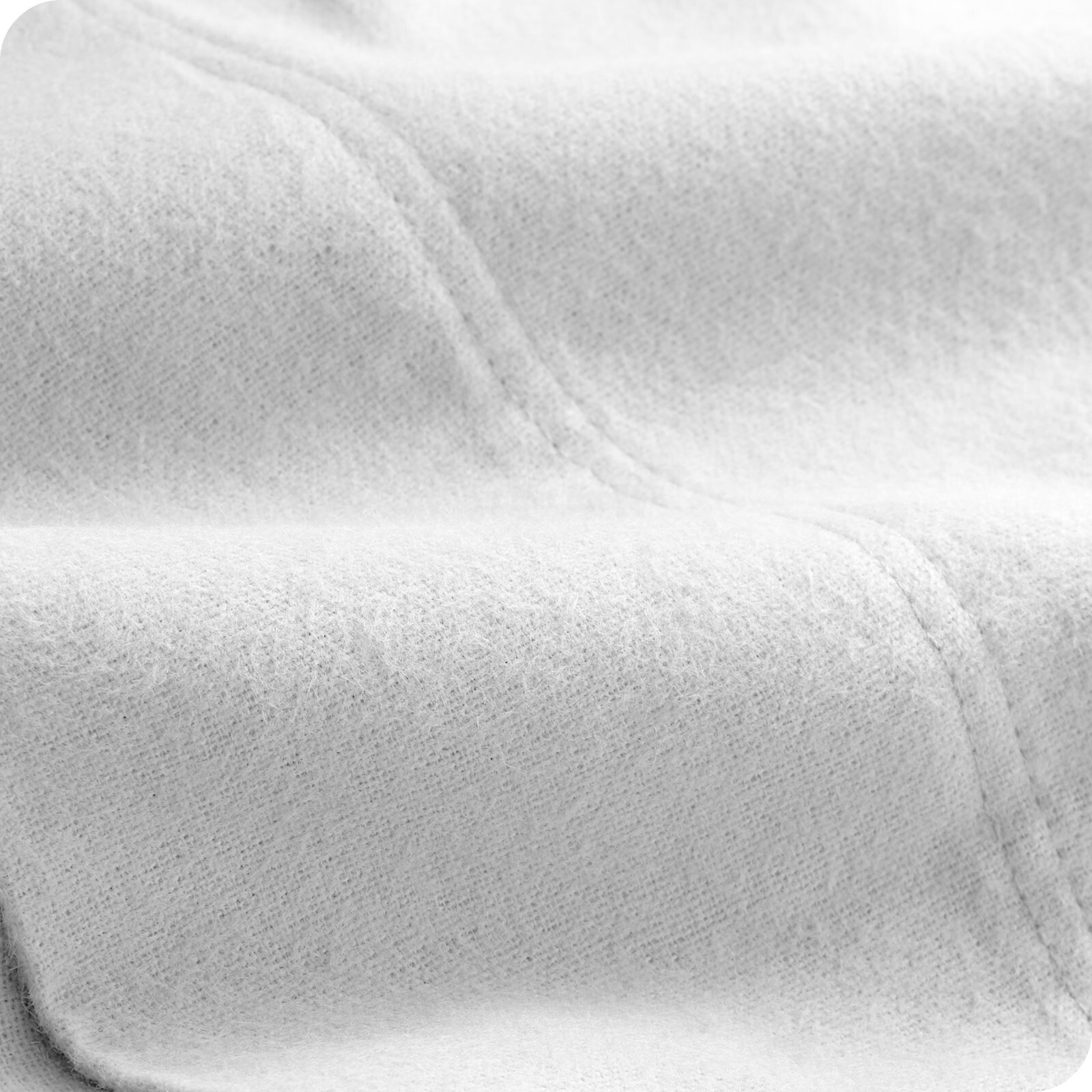 Flannel Pillowcase Set - 100% Double Brushed Flannel Cotton - Bare Home