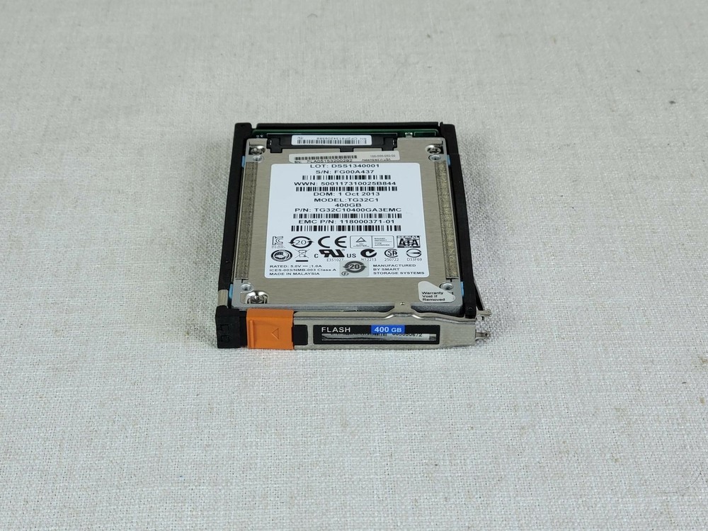 Data Domain 400GB 2.5" SSD for D Domain Controller - PN: 005050672