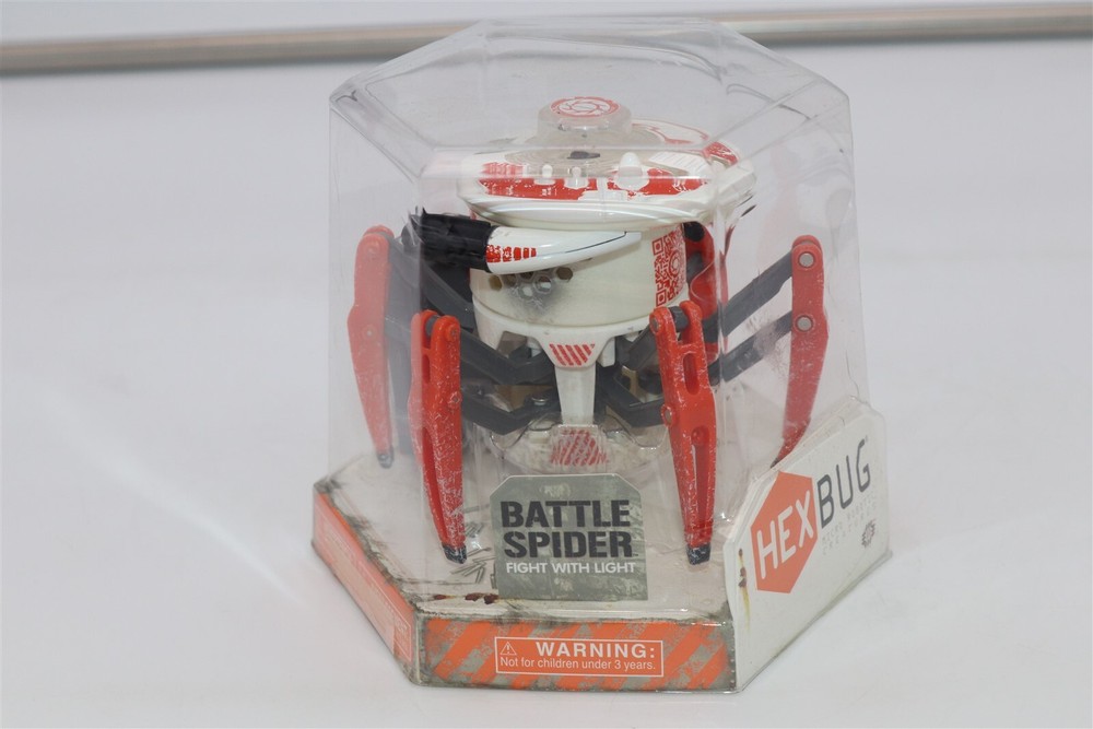 Hexbug Micro Robotic Creature Remote Control Battle Spider w/ light - NEW -