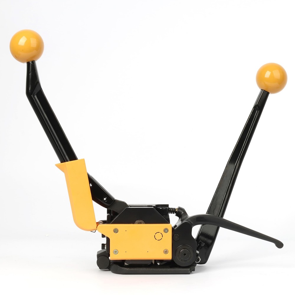 U.S. Solid Steel Packaging Strapping Tool Metal Manual Banding Machine Yellow