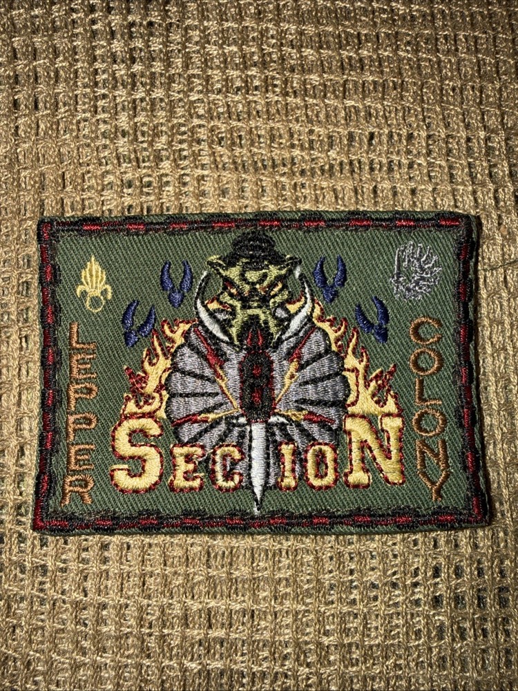 French Foreign Legion LEPPER COLONY 8 Section Commando ODG Afgan War Patch