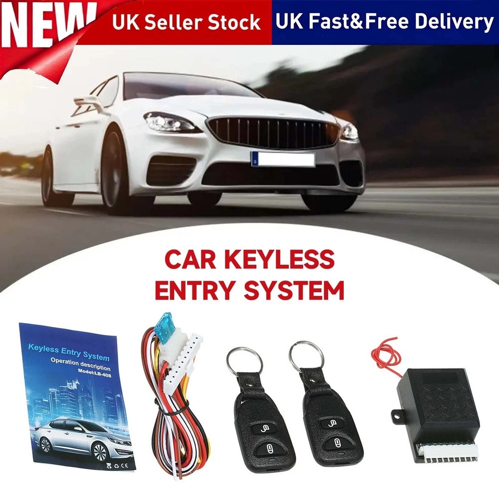 Universal Car Central Kit Door Remote Lock Locking Vehicle Keyless Entry System