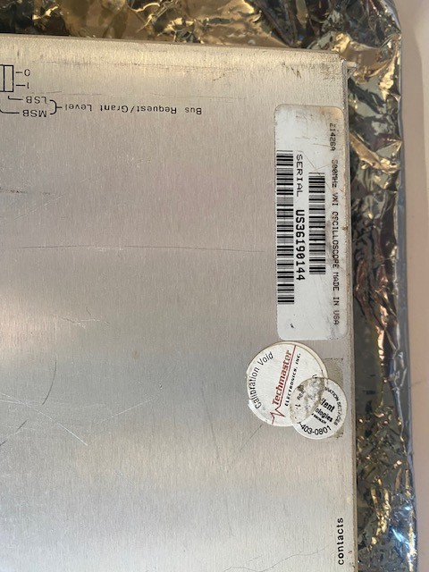 HP - Agilent - Keysight E1426A 500MHz Digitizing Oscilloscope VXI Module READ!