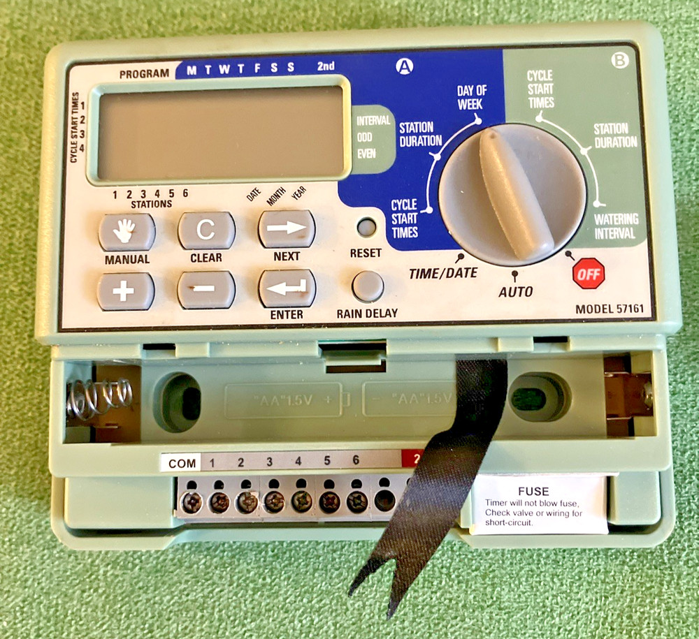 Orbit WaterMaster 6-Station 57161 Outdoor/Indoor Programable Sprinkler Timer