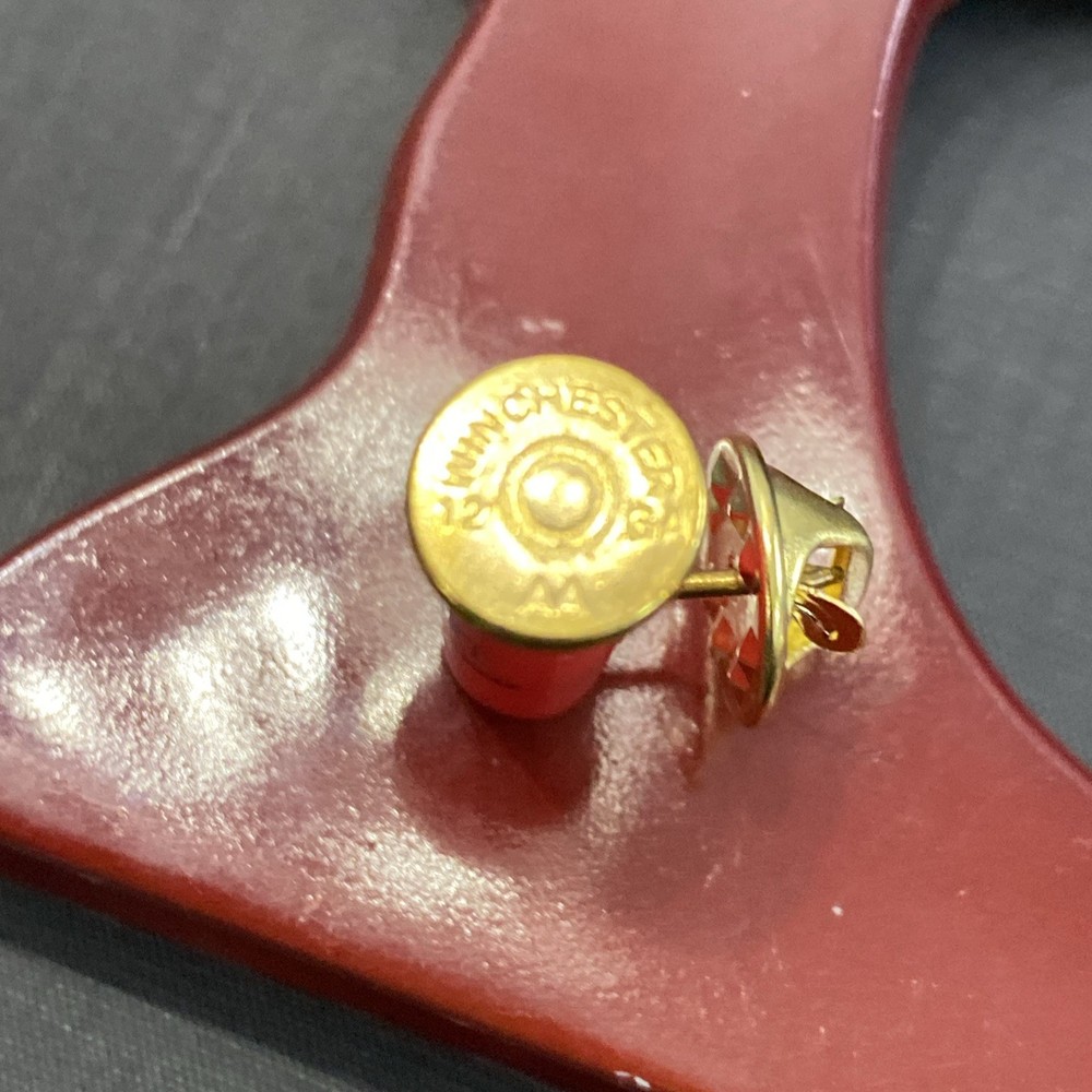 Winchester Shotgun Ammo Shell Pin Pinback