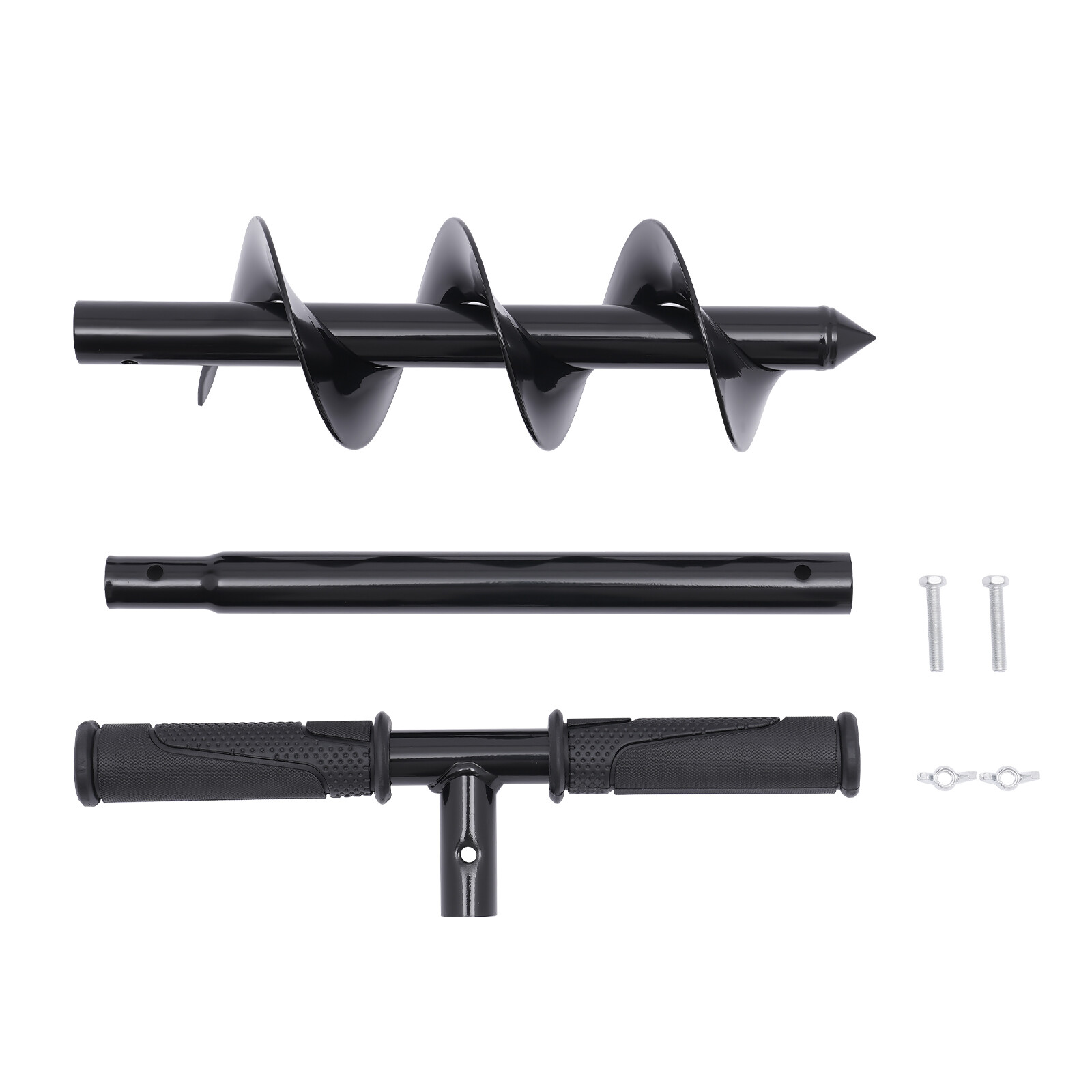 T-Shaped Hand Post Hole Digger Garden Earth Auger Drill