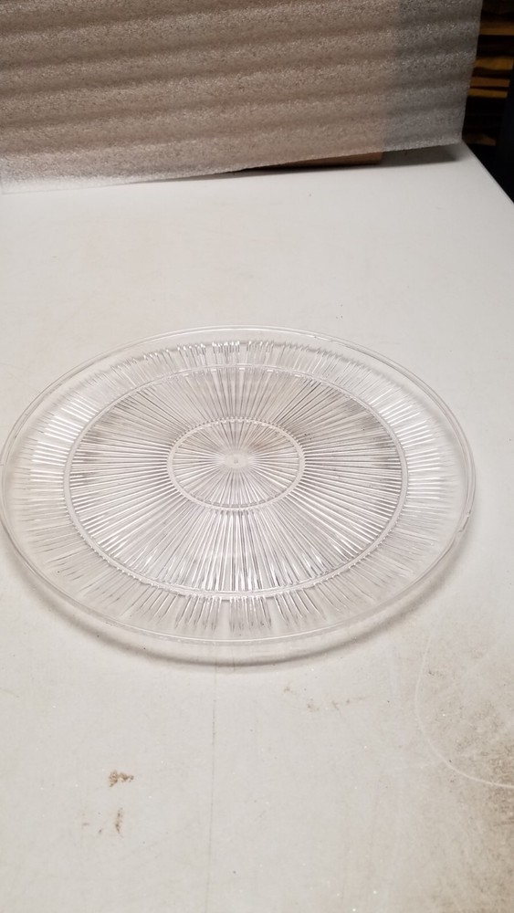 12" Diameter Plastic Platter (M)