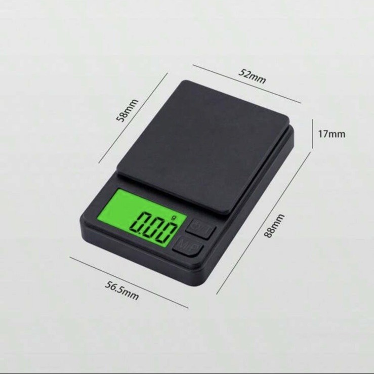 Digital Kitchen Scale High Precision Backlit Display Multi Unit Protective Cover