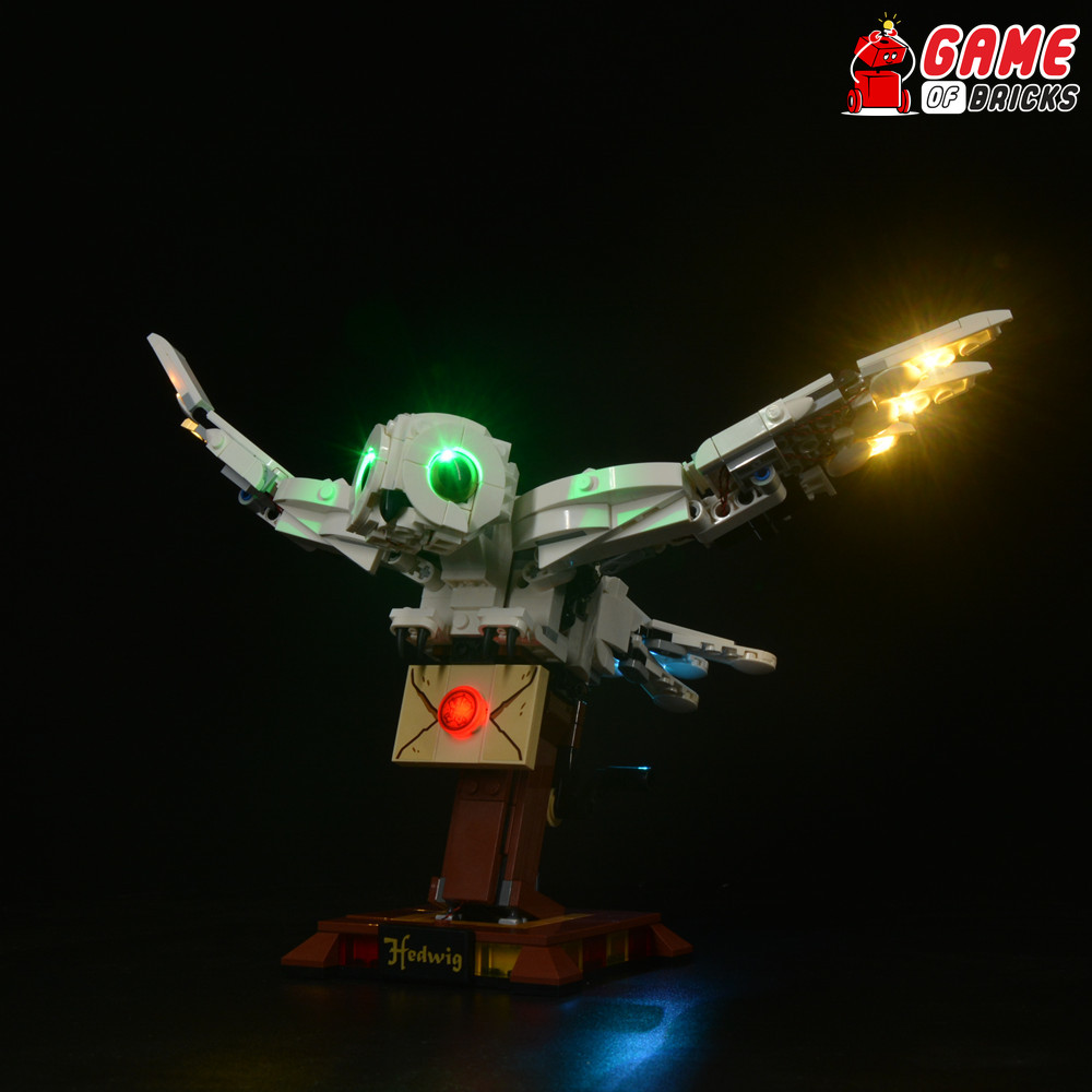 LED Light Kit for Hedwig - Compatible with LEGO® 75979 Set
