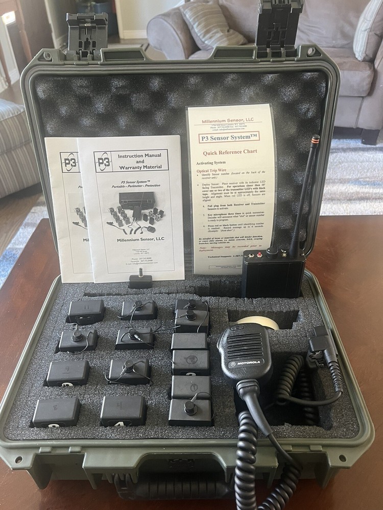 Millennium Sensor P3 Perimeter Alarm Mobile Remote Sensor System