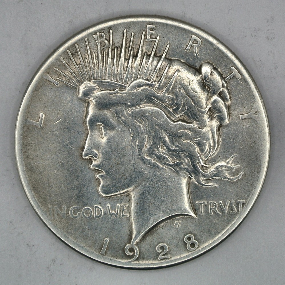 1928 Peace Silver Dollar
