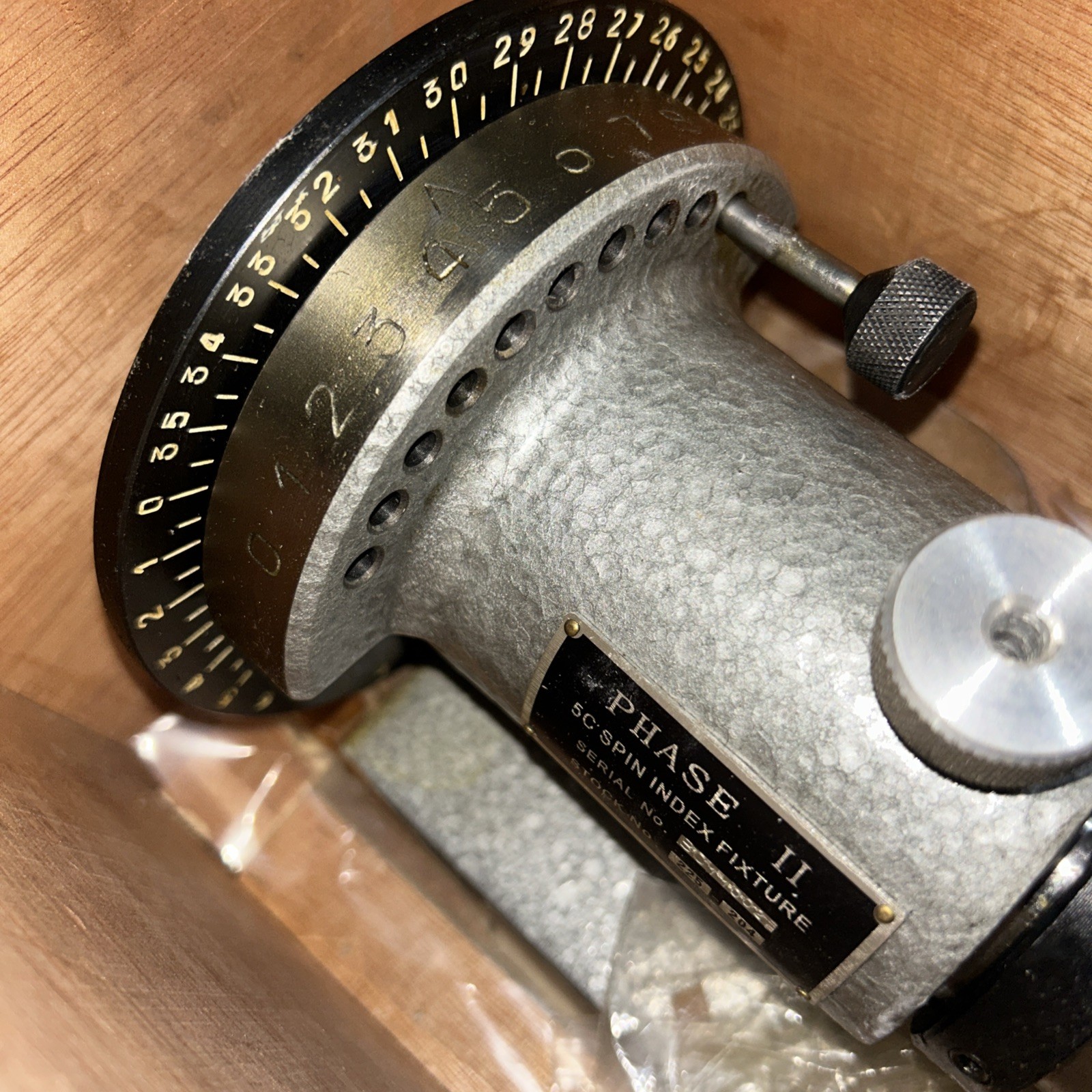 PHASE II 5C Collet Indexer Spin Indexing 225-204 In Original Box
