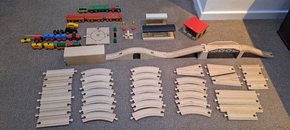 Vintage Wooden Brio Set