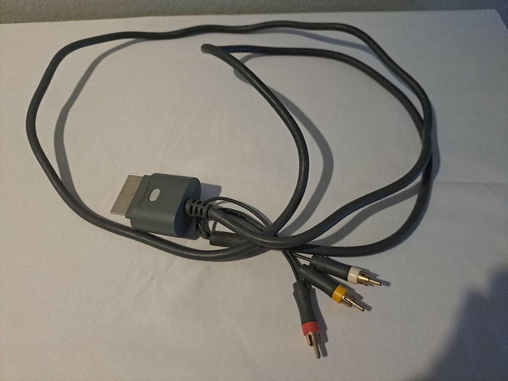 Genuine Microsoft Xbox 360 AV Composite Audio/Video Cable