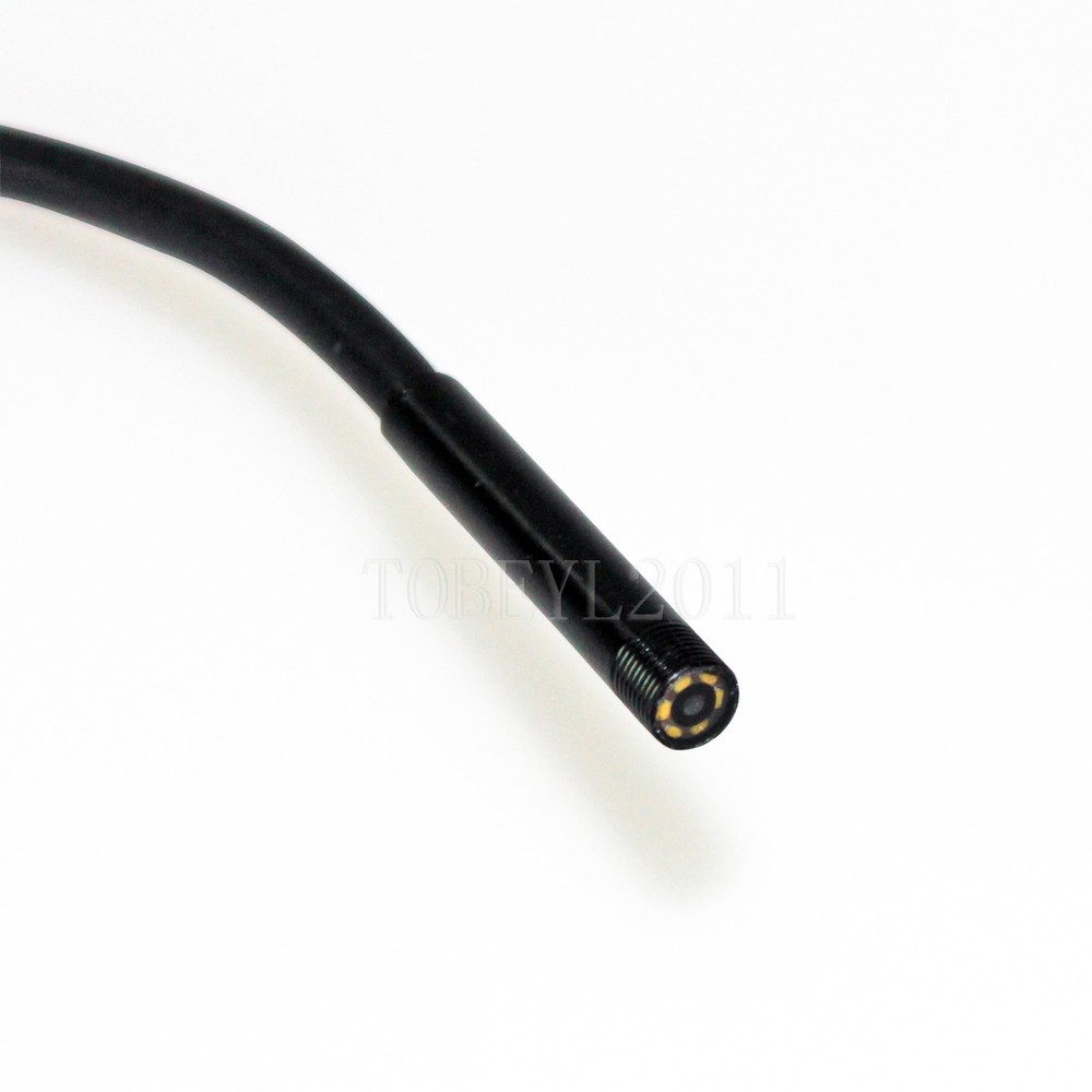 USB Snake Endoscope 5.5mm 2m Borescope Camera Inspection For Android PC Laptop