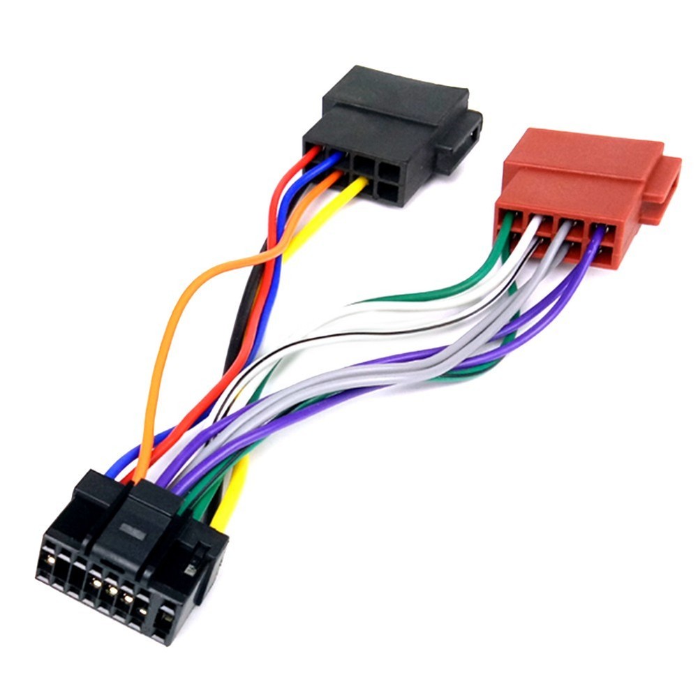 16Pin Wiring Harness Adapter Compatible With For Alpine Stereo Systems
