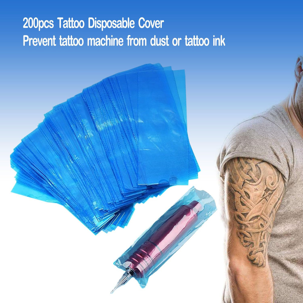 Large Pen Machine Covers with Grip Tapes - s 4Pcs Grip Wraps and 200Pcs Machine