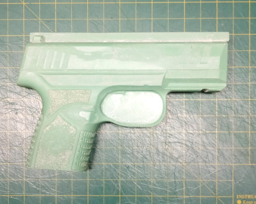 MULTI-MOLDS prepped gun Holster making mold / prop - FN REFLEX