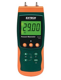 Extech SDL720: Differential Pressure Manometer Datalogger 29Psi