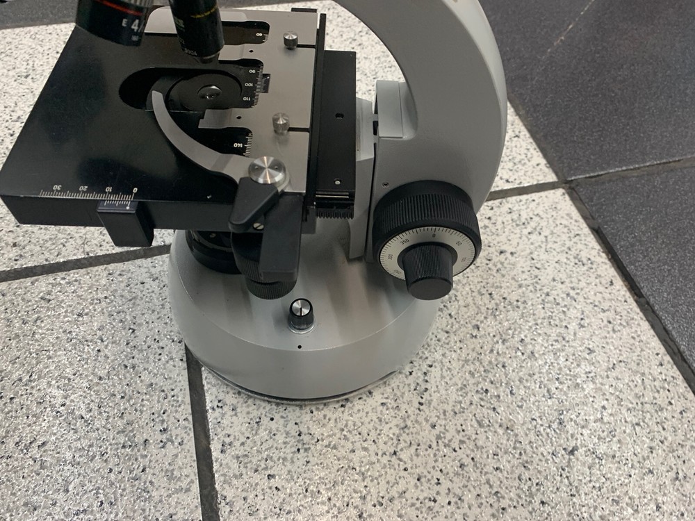 Vintage Carl Zeiss microscope, Standard, binocular