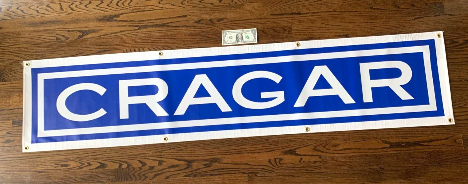 CRAGAR Garage Banner Sign (Large 16"x72")