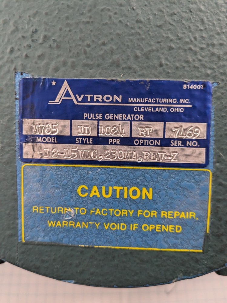 Avtron Pulse Generator Model M785