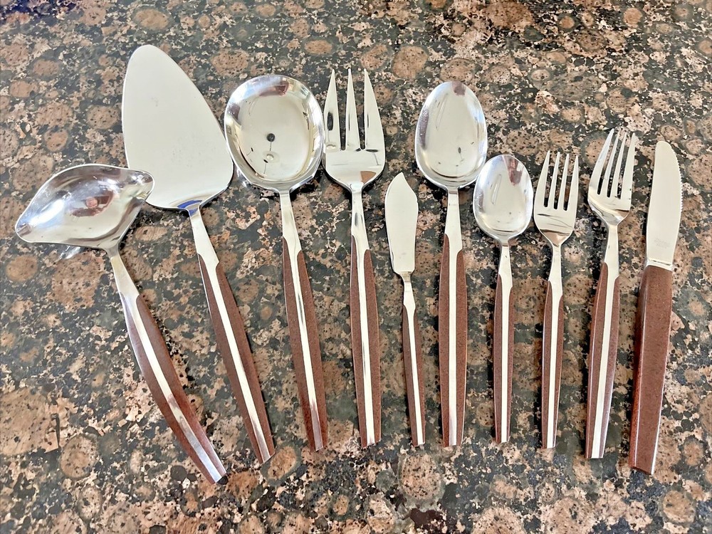 Eldan ELD2 Stainless Brown Silverware Flatware YOUR CHOICE