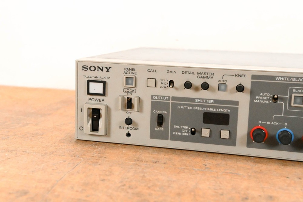Sony CCU-D50 Camera Control Unit CG01Q7Z