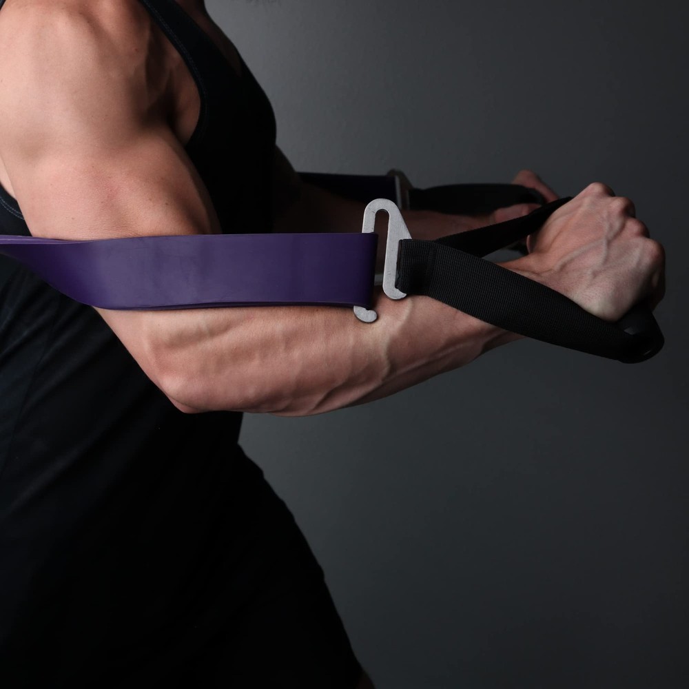 Flat Resistance Band Handles for Pull up Assistance Bands and Loop Exercise B...