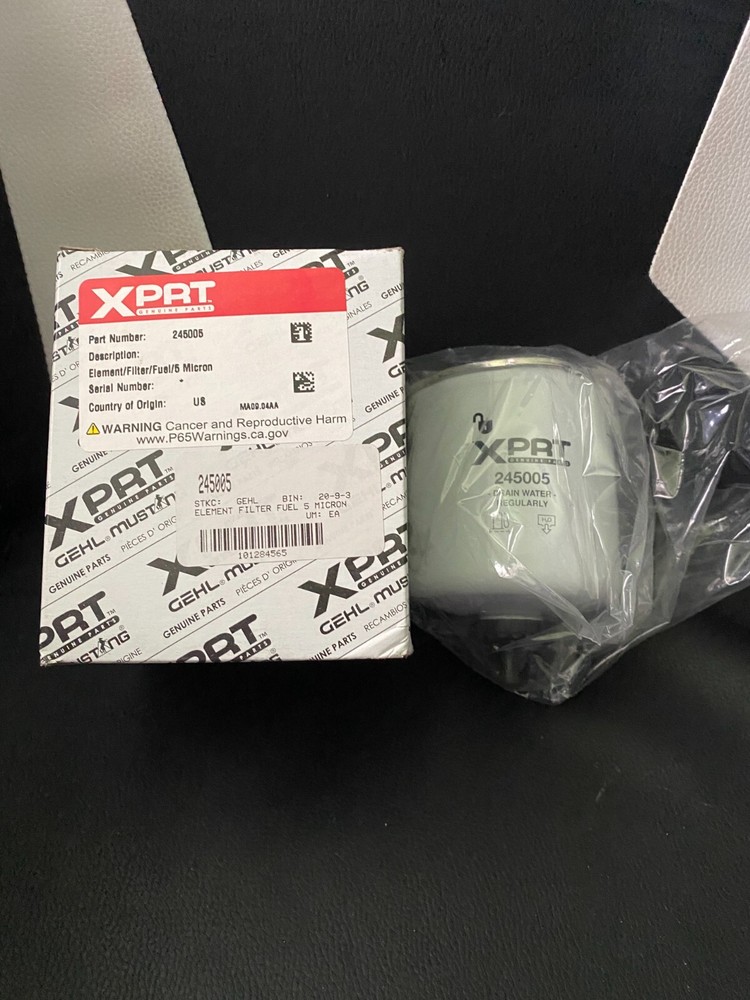 Gehl 245005 Element Filter Fuel 5 Micron