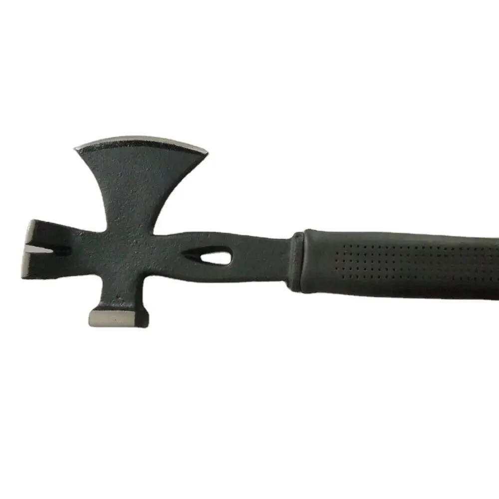 Survival Tactical Tomahawk Axe - Multi-Tool Hatchet with Rubber Grip Handle