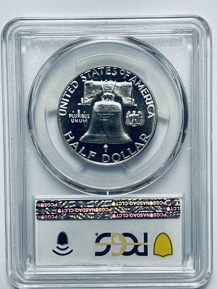 1956 Franklin Silver Half Dollar Type 2 PCGS PR67