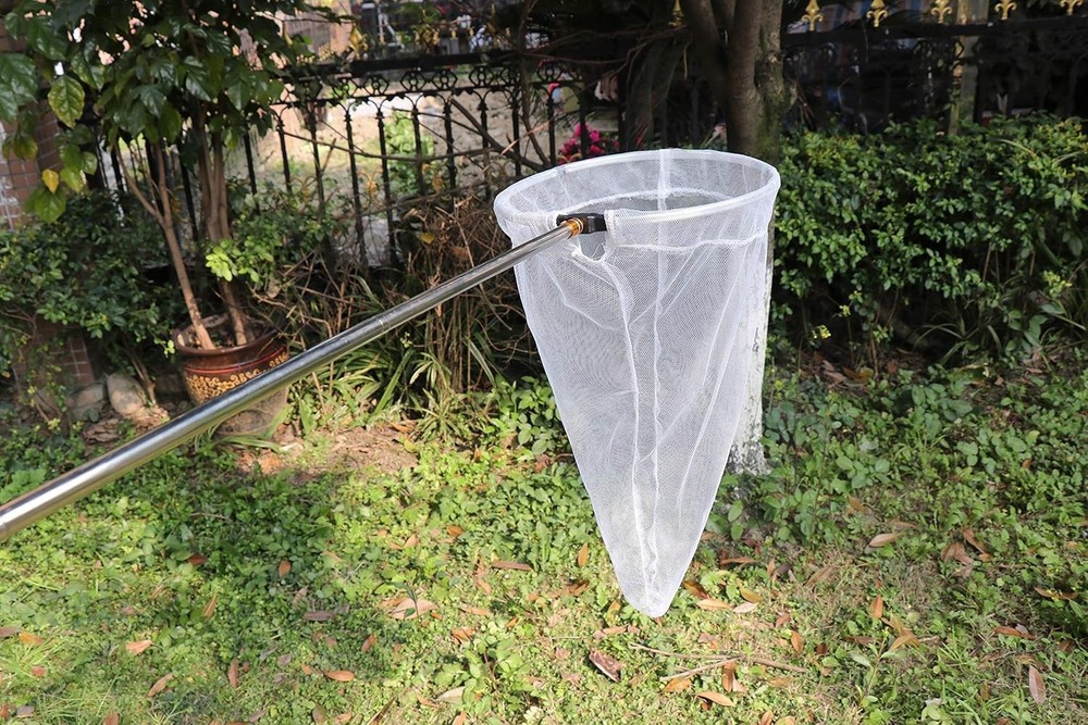 Professional Bug Catching Net with Telescopic 59" Handle, Multi-Species Capture