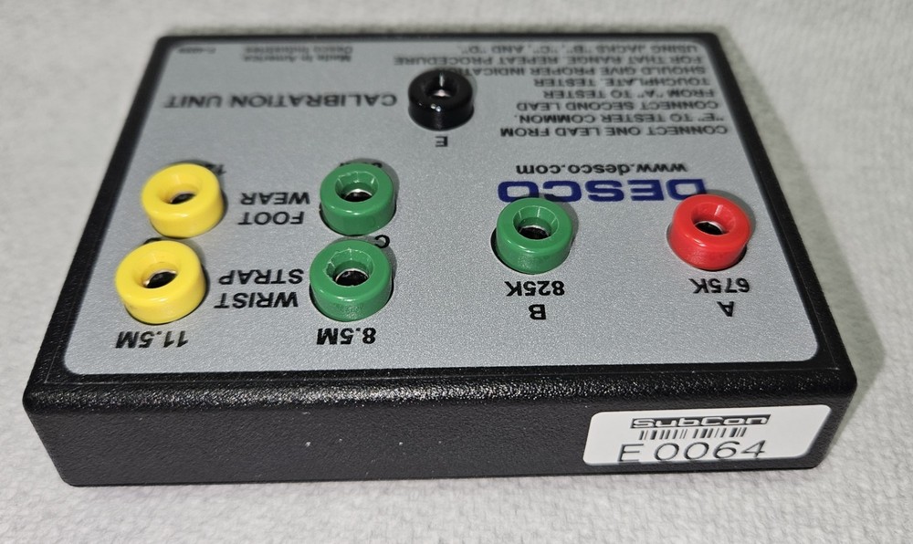 Desco Calibration Unit 07010 with manual