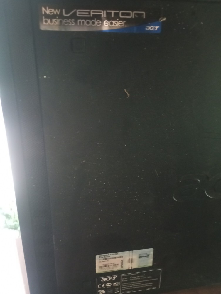 Computer With Burner