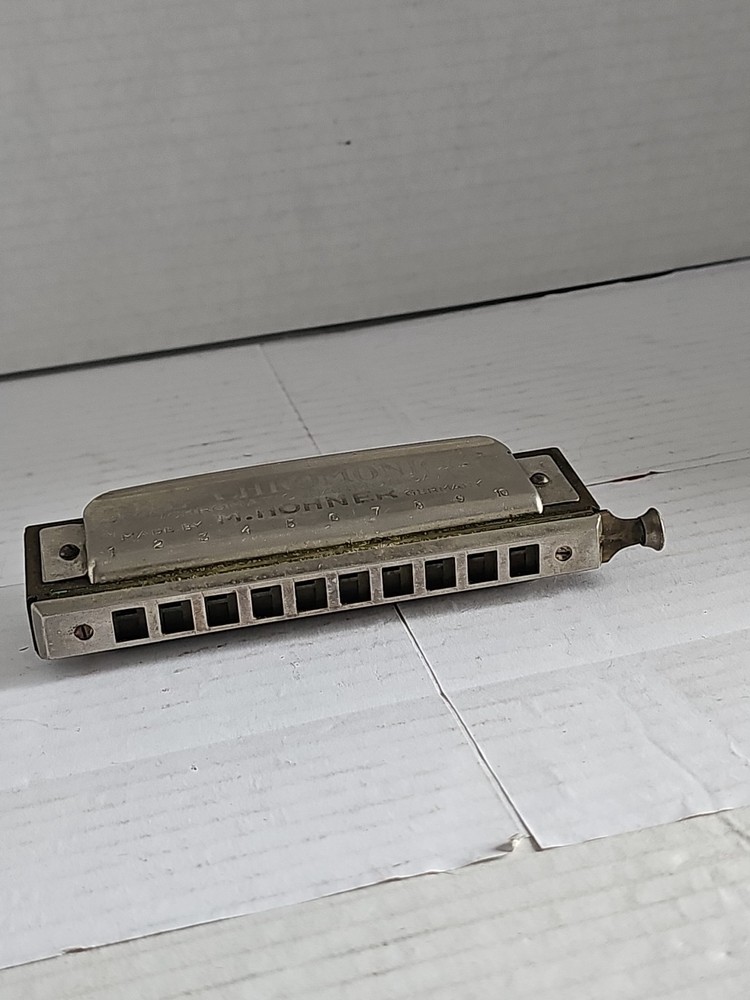 1930's Hohner Chromonica Harmonica With Echo Elite.