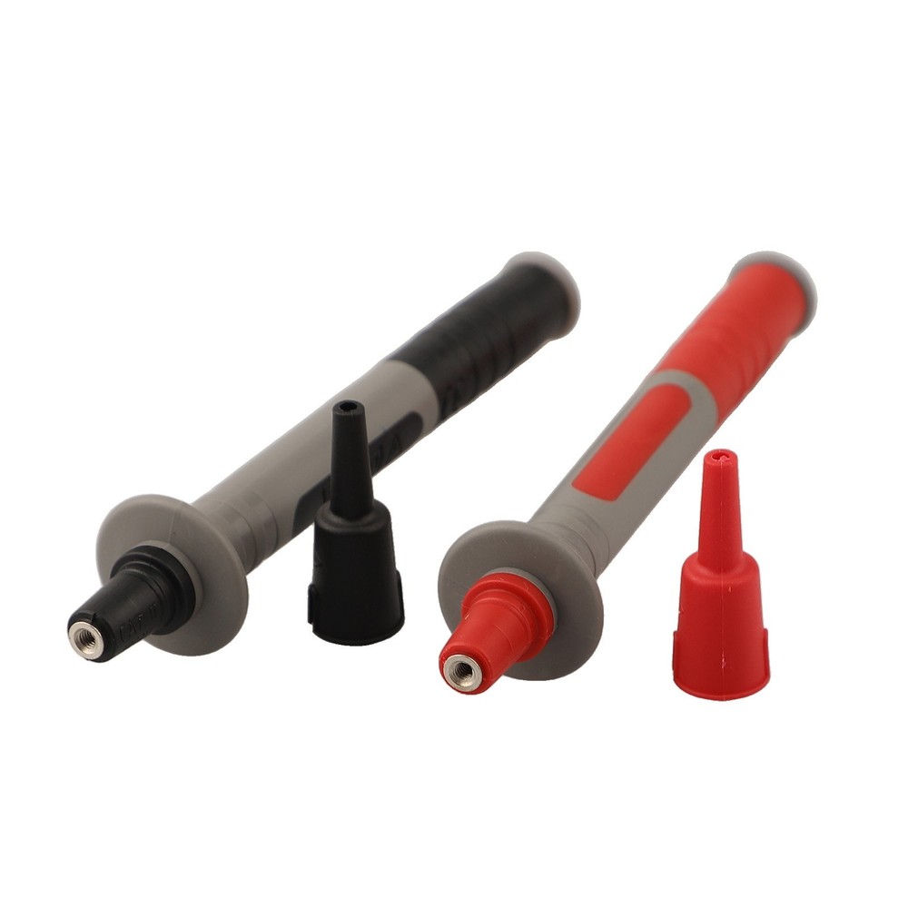 Innovative Design 2pcs Multimeter Probes Featuring Replaceable Needles