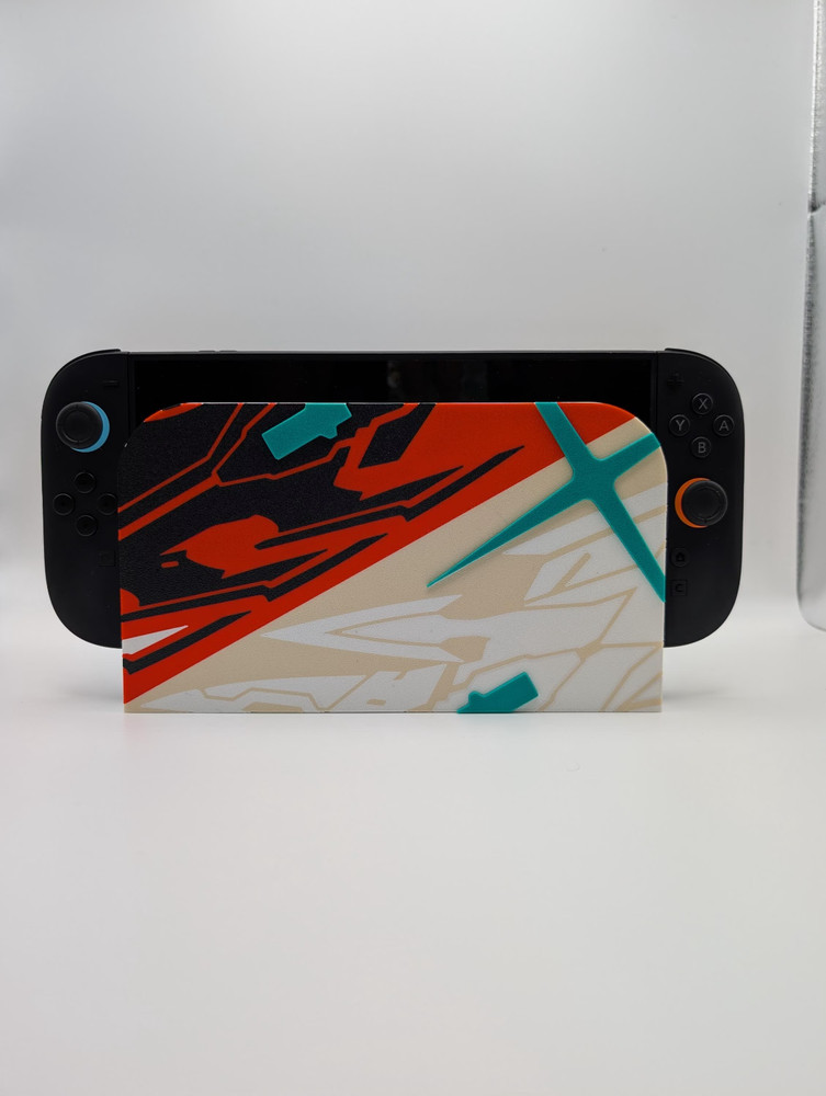 Xenoblade Chronicles 2 Pyra and Mythra Split Dock Cover Faceplate Switch 2