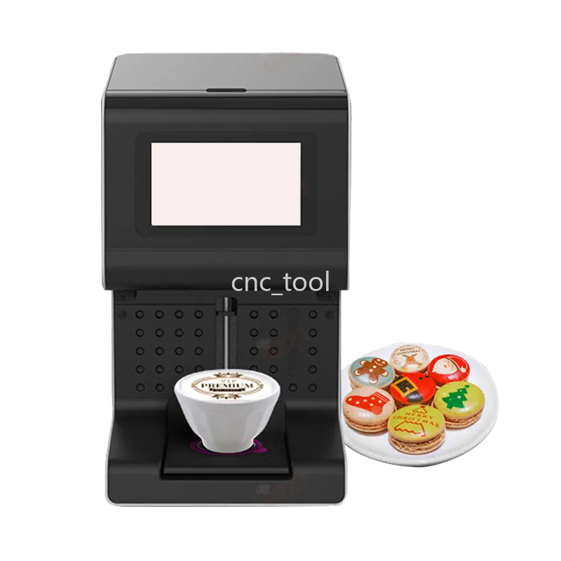 Touch Screen Automatic Coffee Printer Latte Art Machine Food Printer Caramel Ink